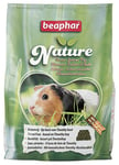 BEAPHAR – NATURE – Alimentation extrudée pour cochon d'Inde – Appétente/équilibrée – Riche en fibres & en vitamines – Flore intestinale saine – Contient 30 herbes & plantes, Yucca Schidigera/Foin– 3kg