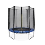 Trampoline rond ø 180cm bleu avec son filet de protection - Cassiopée - Trampoline de jardin 2m Qualité pro. Normes eu.