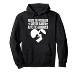 Rescue Save Love, Animal Rescue Dog Cat Lovers Pullover Hoodie