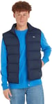 Tommy Hilfiger Men's Tjm Light Down Vest Dm0dm17893 Vests, Blue (Dark Night Navy), XS