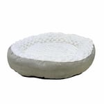 Nobby Lit Confortable Donut Classic Diamond Cream D x H : Ø 50 x 15 cm