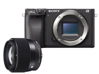 Sony A6400 + Sigma 56mm f/1,4 DC DN Contemporary till E