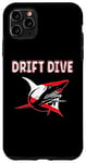 Coque pour iPhone 11 Pro Max Équipement de plongée sous-marine - Drapeau de plongée Shark Drift pour la plongée sous-marine