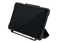 Tucano Alunno - Lommebok For Nettbrett - Robust - Resirkulert Plast, Termoplast-Polyuretan (Tpu), Transparent Polycarbonate - Svart - For Apple 10.2-Inch Ipad (7. Generasjon, 8. Generasjon, 9. Generasjon)