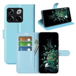 Oneplus 10T      Pu Wallet Case    [Lightblue]