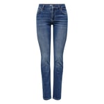 Jean FEMME Only coton indigo délavé