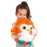 B. Toys - Ola Hibou en Peluche - Animal en Peluche - Fluffy Funkies - Jouet Hibou Doux et coloré pour bébés, Jeunes Enfants, Enfants, 0 Months +