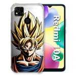 Coque pour Xiaomi Redmi 10A Manga Dragon Ball Sangoku Portrait