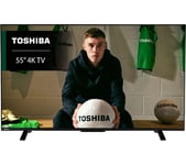 55" TOSHIBA 55UV2363DB  Smart 4K Ultra HD HDR LED TV, Black