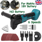 For Makita 18v Li-ion Cordless Multi Tool Oscillating Sander Cutter Grinder Saw