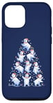 Coque pour iPhone 12/12 Pro Ours polaire Arbre de Noël Drôle Ours de glace Vacances