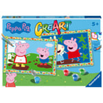 Paint by numbers Peppa Pig CreArt
