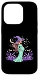 iPhone 14 Pro Spooky Halloween Witch Baby Bump for Pregnant Woman Case