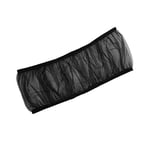 HEEPDD Jupe Cage Oiseaux, Couverture Cage Oiseaux Couverture Cage À Oiseaux Universal Nylon Oiseaux Perroquet Cage Graines Catcher Couverture Shell Doux Ventilé Cage À Oiseaux Jupe Taille L (Noir)