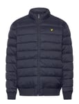 Funnel Neck Wadded Jacket Navy Lyle & Scott