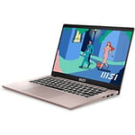 MSI Modern C12M-640UK Laptop 35.6 cm (14") 11th Gen i5-1155G7 8 GB Intel Iris Xe Graphics No