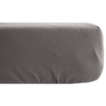 Linnea - Drap housse uni percale de coton manoir Bonnet de 40 cm 160x200 cm