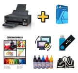 A3 Sublimation Printer Bundle Kit Epson ET-14100 Non Oem Dye Sub Ink ECO-Tank