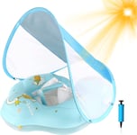 Bouee Bebe, 2023 Bouee Bebe Piscine | Bouee Bebe Parasol SPF 50+ | Améliorez Bou