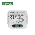 Module de commutateur universel Tuya ZigBee,16a,pour bricolage intelligent,Support de contrôle à 2 voies,fonctionne avec Yandex Alice Alexa Google Home - Type 1pcs