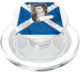 Selkirk Grace Burns Night et Scottish Saltire PopSockets PopGrip pour MagSafe