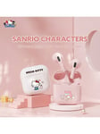 Sanrio Kuulokkeet A4 Anime Söpö Kawaii Langaton Kuulokkeet Half In Ear Kuulokkeet Melunvaimennus Kosketusohjaus Peli Kuulokkeet-Valkoinen