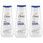 Dove Advanced Care Bodywash Deeply Nourishing 24H RenewingMicromoisture, 4x225ml