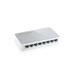 TP-Link TL-SF1008D 8 port 10/100M mini Desktop Switch 8 10/100M RJ45 ports Plastic case