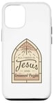 iPhone 12/12 Pro I Love Jesus and Crossword Puzzles Lover Christian Case