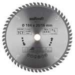 wolfcraft TC Circular Hand Saw Blade, orange series I 6632000 I Fine, clean cuts