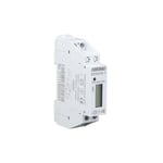 Ahlsen - DDS238-1 5(32)A Compteur D'électricité Rail din pour systèmes monophasés avec certificat mid et 0,25A -40A. 50Hz, 1000 imp/kWh (Basic)