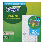 Swiffer Lot de 32 Chiffons de Capture en Poudre sèche, 32 pièces