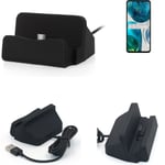 Docking Station for Motorola Moto G52 black charger USB-C Dock Cable