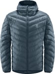 Haglöfs Men's Särna Mimic Hood Steel Blue, XXL