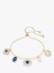 Swarovski Symbols Charm Bracelet, Gold/Multi