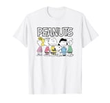 Peanuts - Snoopy Charlie Lucy Linus Sally Peppermint Patty T-Shirt