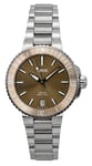 Oris Aquis Brown Dial Automatic 300M Unisex Watch 01 733 7731 4156-07 8 18 05P