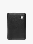 Aspinal of London Double Fold Leather Credit Card Holder