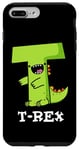 Coque pour iPhone 7 Plus/8 Plus Jeu de mots alphabet amusant T-Rex