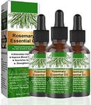 Hocossy Rosemary Hair Growth Oi, Rosemary Essential Oil for Skin and Hair Care,