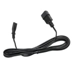 New IEC320 C14 To IEC320 C7 Power Cord 10A 250V 2500W IEC320 C14 Male To IEC320