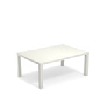 EMU - Round Coffee Table 70X100 White - Soffbord utomhus - Christophe Pillet - Vit - Metall