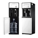 Bottom Loading Floor Standing Water Dispenser,Bottled Water Cooler Chiller Machine,3-Second Instant Boiling,Cold Hot Dual Function,Ideal for Home Office Chilled Water Tea Coffee Drinking Fountain
