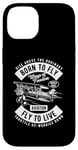 iPhone 14 Wings of Freedom Retro Vintage Aviation Airplane Design Case