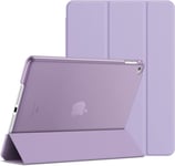 Étui Pour Ipad Air 2, Housse Coque Avec Support Fonction Et Veille/Réveil Automatique (Violet Clair).[G852]