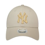 Casquette FEMME New Era 9Forty® coton beige