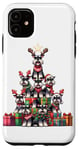 iPhone 11 Christmas Tree Miniature Schnauzer Schnauzers Case