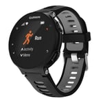 Garmin Forerunner 735XT kellon ranneke silikonista - harmaa