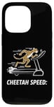 iPhone 13 Pro Cheetah Speed Treadmill Running Fun Case