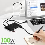 USB-C to HDMI 4K, VGA, Ethernet, USB 3.0 and USB-C Hub Power Delivery Belkin